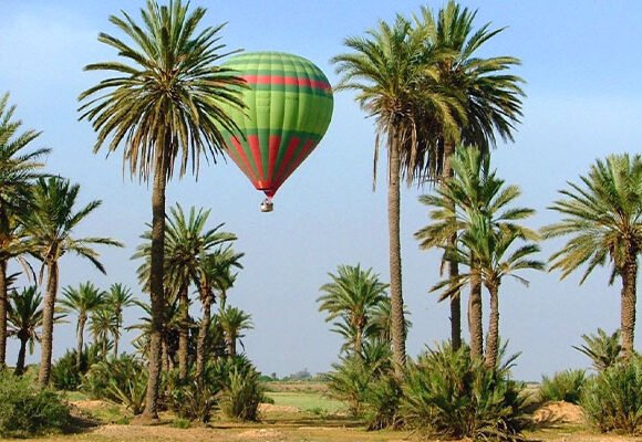 HOT AIR BALLOON FLIGHT-PALMEAIE